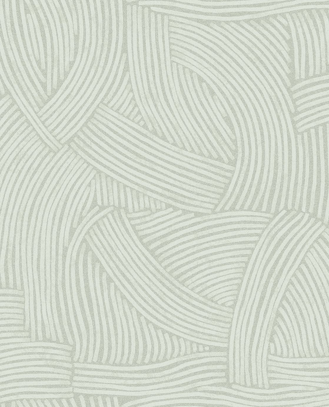 EIJFFINGER Twist 318014 - Afbeelding 1 - Groen, Scandinavisch, Basic, Structuren, Grafisch