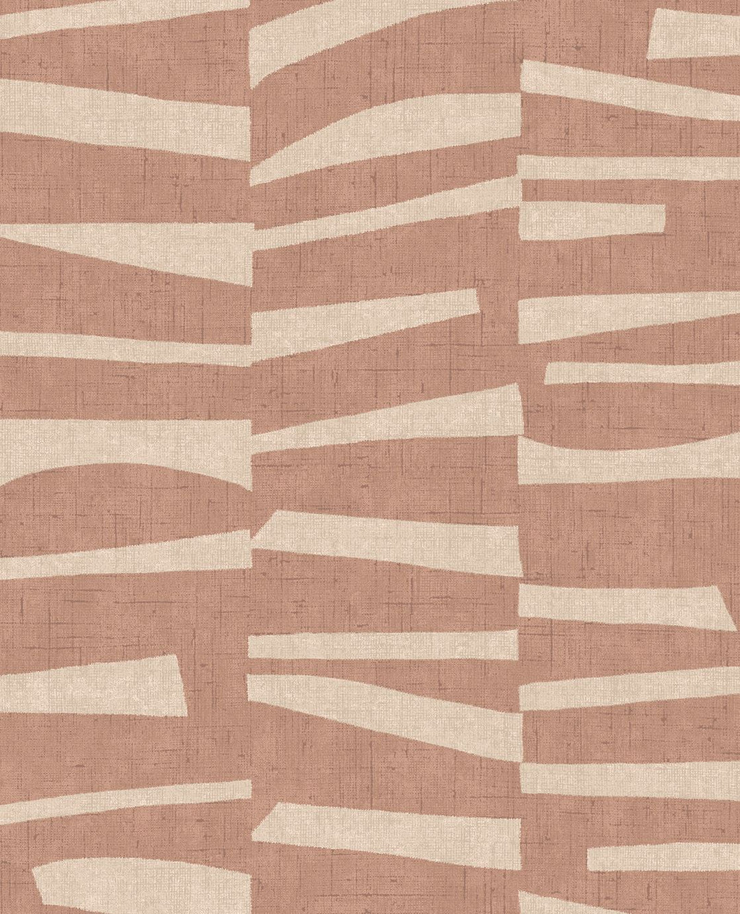 EIJFFINGER Twist 318025 - Afbeelding 1 - Naturel, Rood, Scandinavisch, Etnisch, Kinderkamer, Structuren, Grafisch