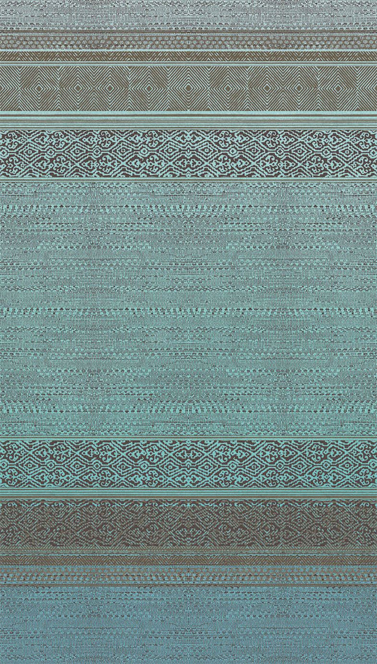EIJFFINGER Wallpower Favourites 309053 - Afbeelding 1 - Blauw, Groen, Etnisch