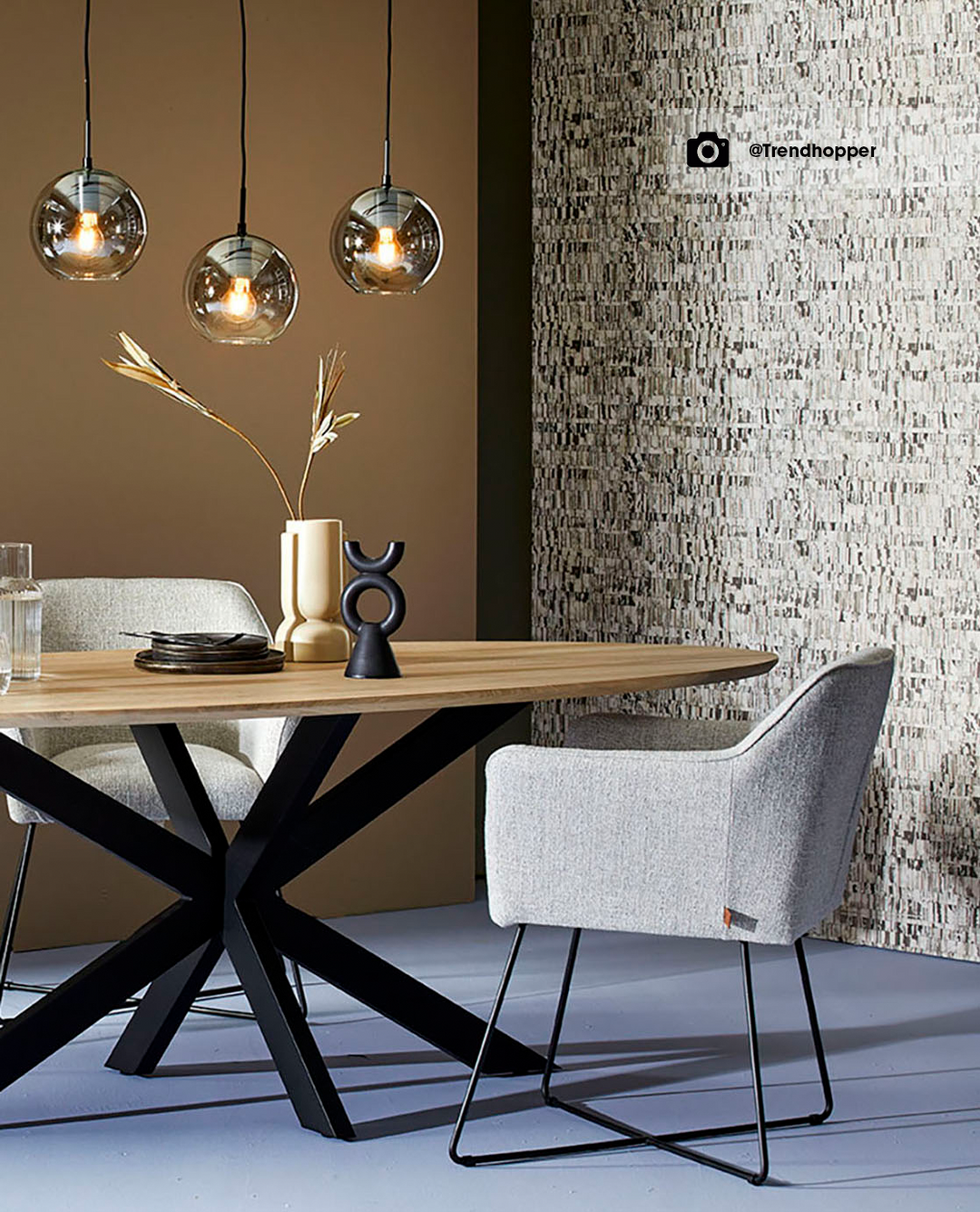EIJFFINGER Resource 369013 - Afbeelding 3 - Naturel, Stoer, Industrieel, Strepen