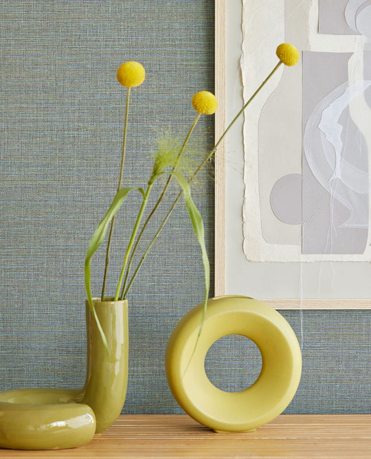 EIJFFINGER Canvas 313507 - Afbeelding 3 - Blauw, Groen, Scandinavisch, Landelijk, Basic, Natuurlijk, Structuren
