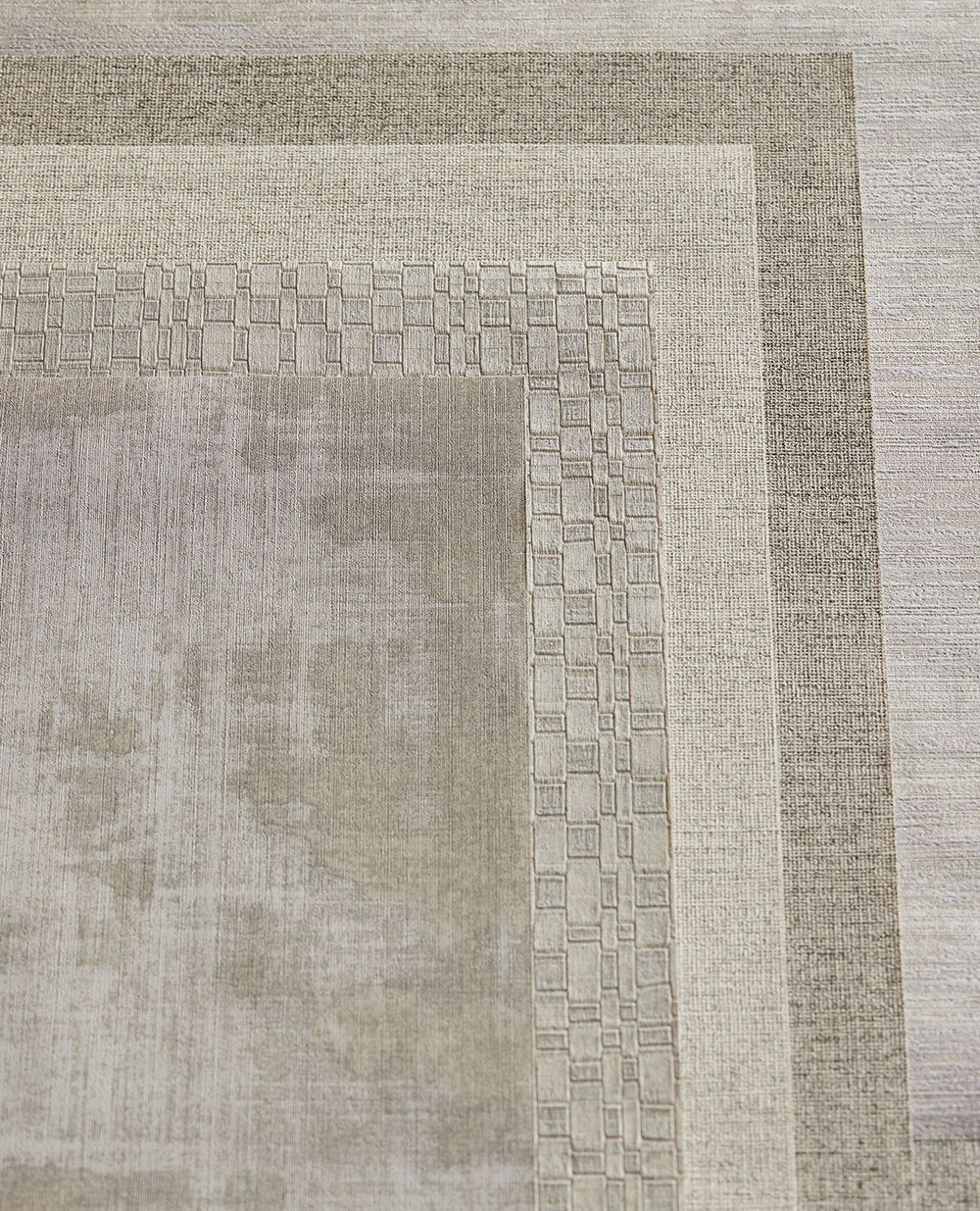 EIJFFINGER Canvas 313536 - Afbeelding 2 - Naturel, Zwart / Grijs, Klassiek, Chic, Glamour, Structuren