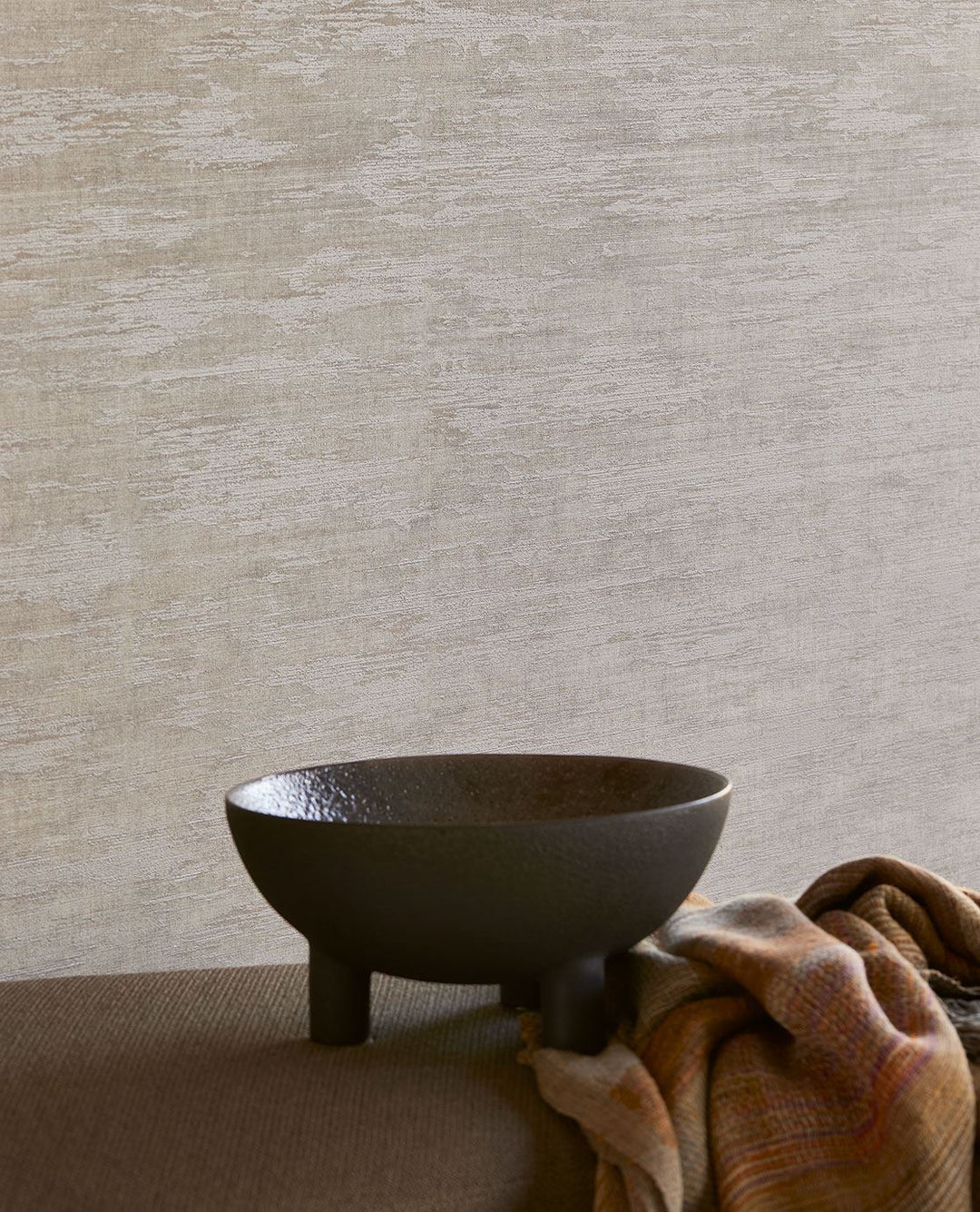 EIJFFINGER Canvas 313540 - Afbeelding 6 - Zwart / Grijs, Klassiek, Chic, Glamour, Structuren