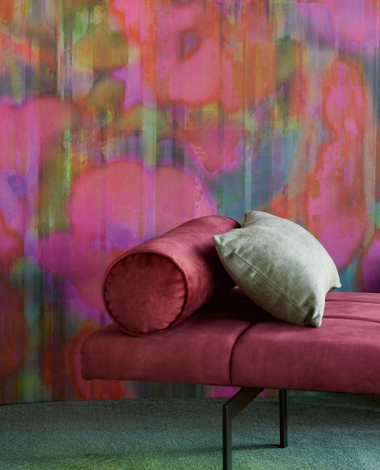 EIJFFINGER Canvas 313572 - Afbeelding 3 - Rood, Rood, Romantisch, Chic, Glamour, Bloemen