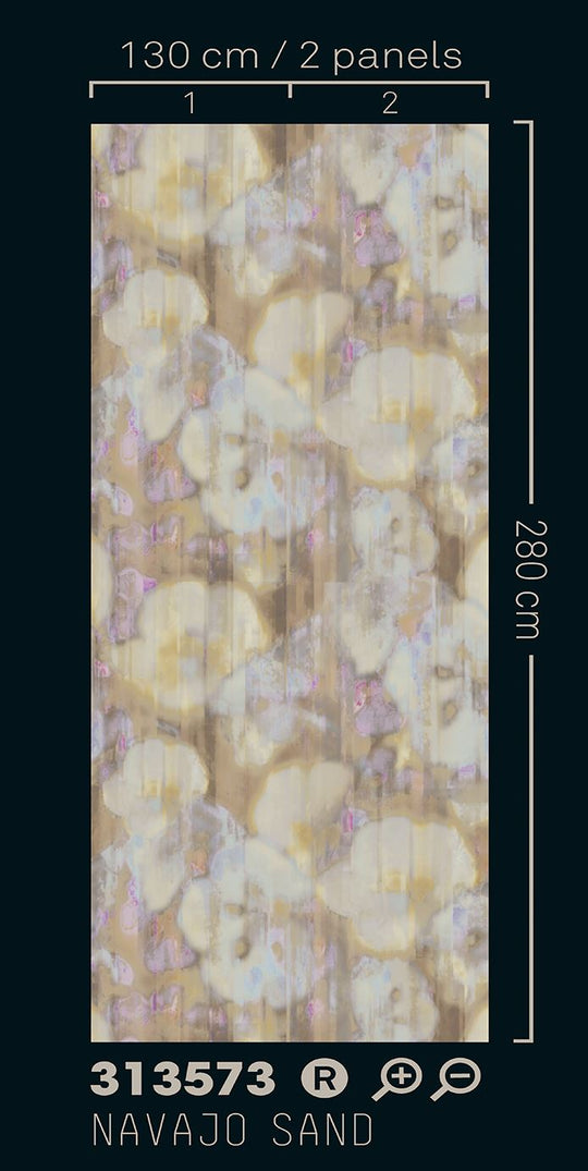 EIJFFINGER Canvas 313573 - Afbeelding 3 - Naturel, Romantisch, Chic, Glamour, Bloemen