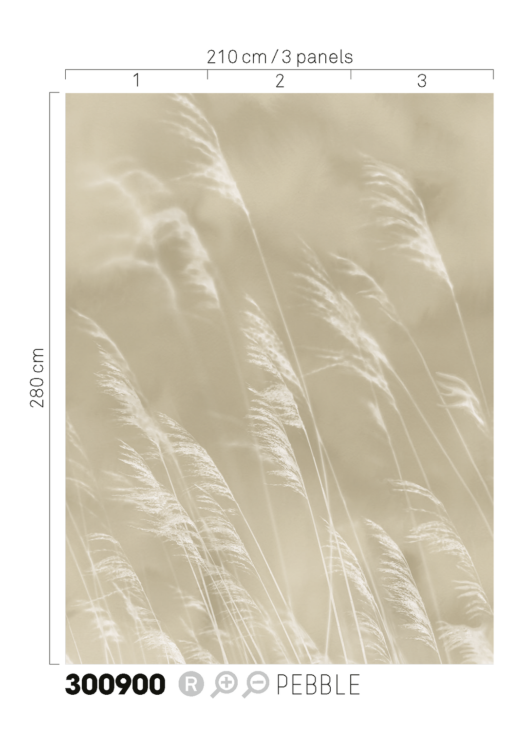 EIJFFINGER Waterfront 300900 - Afbeelding 4 - Naturel, Naturel, Scandinavisch, Landelijk, Romantisch, Natuurlijk, Bladeren