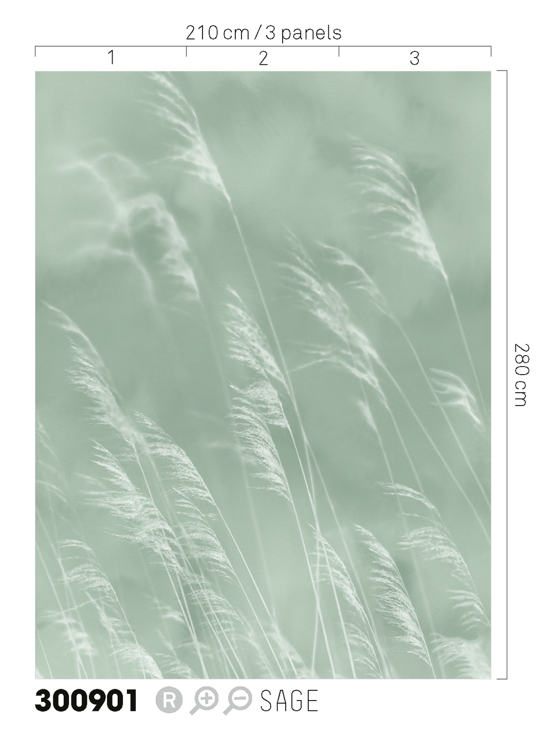 EIJFFINGER Waterfront 300901 - Afbeelding 4 - Naturel, Groen, Scandinavisch, Landelijk, Romantisch, Natuurlijk, Bladeren