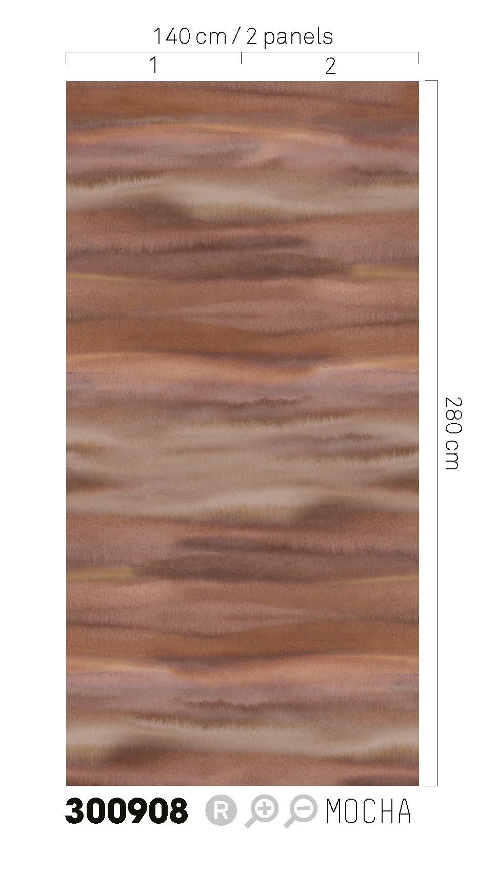 EIJFFINGER Waterfront 300908 - Afbeelding 5 - Naturel, Rood, Metallic, Scandinavisch, Landelijk, Basic
