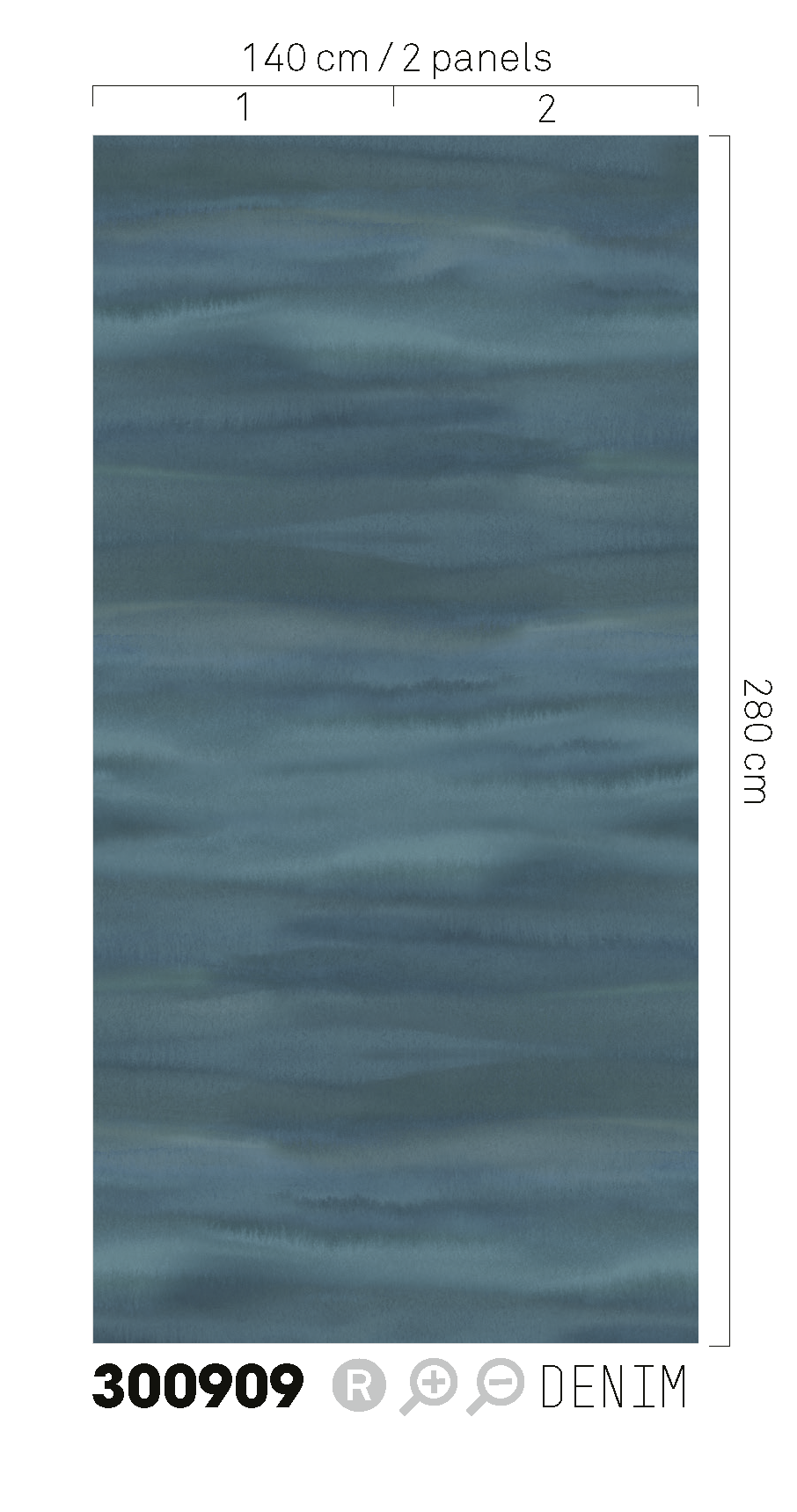 EIJFFINGER Waterfront 300909 - Afbeelding 3 - Blauw, Scandinavisch, Landelijk, Basic