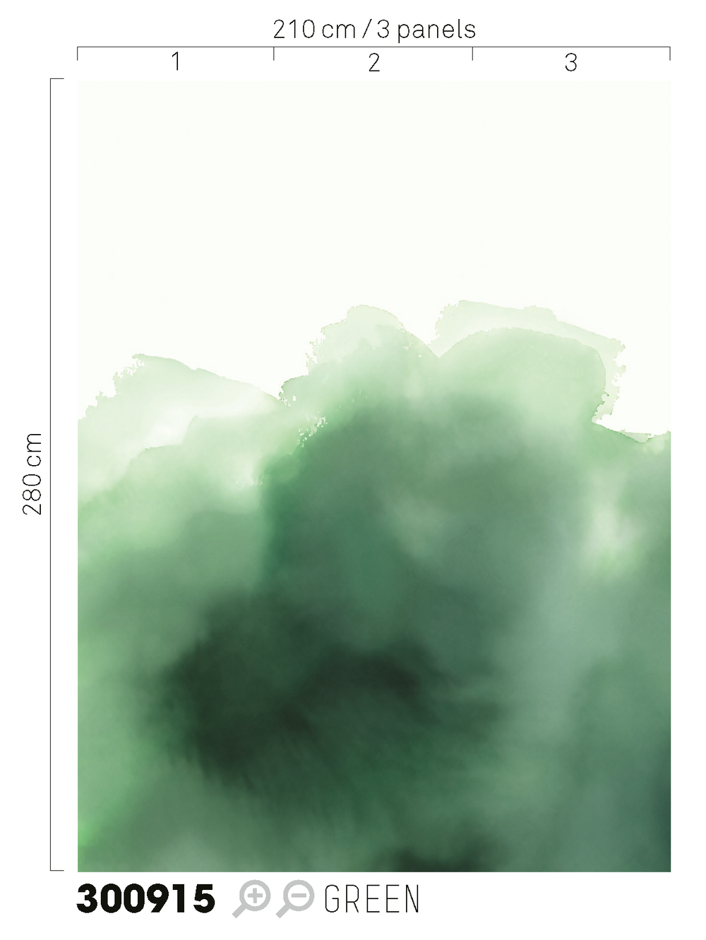 EIJFFINGER Waterfront 300915 - Afbeelding 2 - Groen, Scandinavisch, Romantisch, Basic