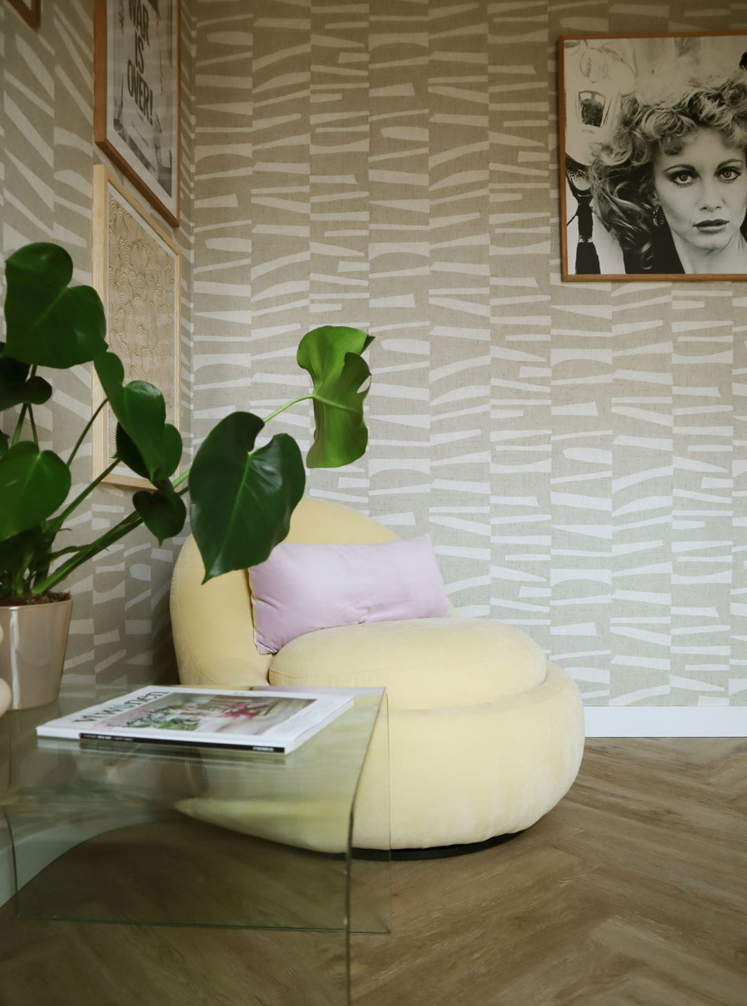 EIJFFINGER Twist 318020 - Afbeelding 3 - Naturel, Scandinavisch, Etnisch, Structuren, Grafisch