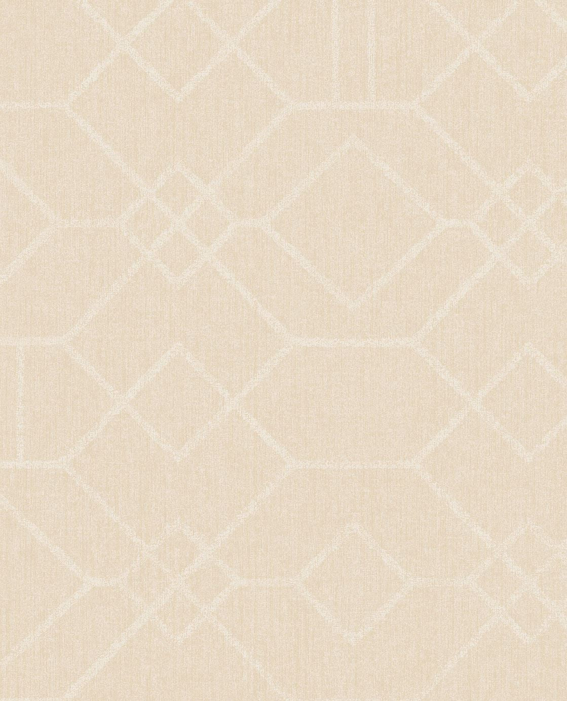 EIJFFINGER Embrace 324010 - Afbeelding 1 - Naturel, Basic, Ruiten, Geometrisch