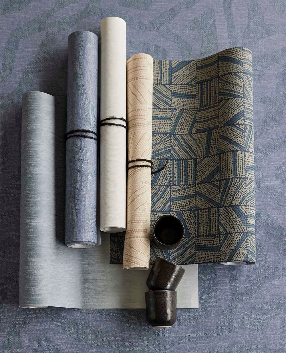 EIJFFINGER Embrace 324005 - Afbeelding 2 - Blauw, Basic, Stoer, Industrieel, Geometrisch