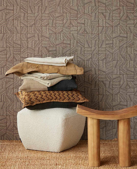 EIJFFINGER Embrace 324032 - Afbeelding 2 - Naturel, Etnisch, Structuren