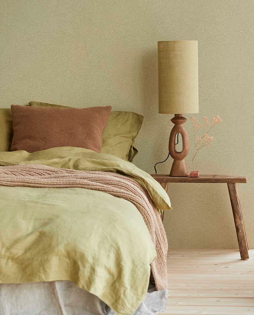 EIJFFINGER Embrace 324046 - Afbeelding 2 - Geel, Groen, Landelijk, Romantisch, Bladeren