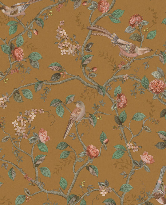 EIJFFINGER Pip Studio 6 333125 - Afbeelding 1 - Geel, Romantisch, Pip Studio, Dieren, Bloemen