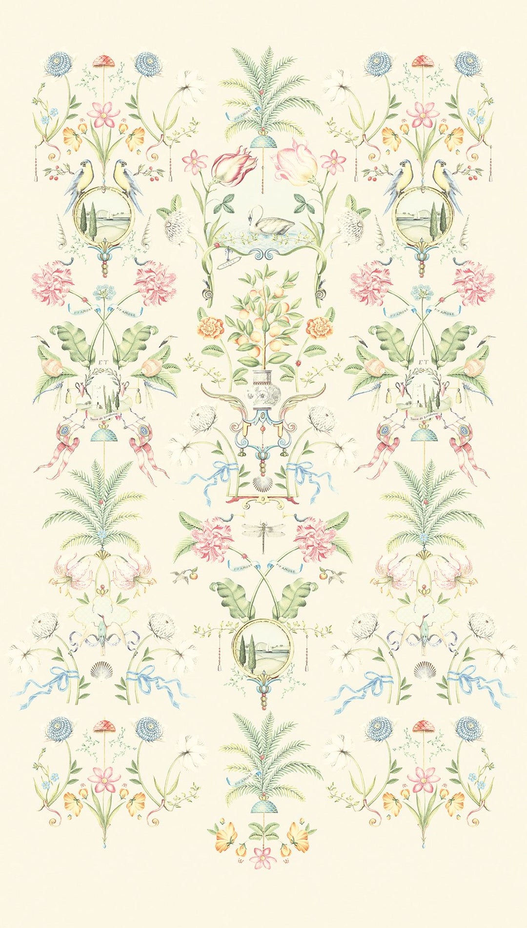 EIJFFINGER Pip Studio 6 333162 - Afbeelding 1 - Wit, Romantisch, Pip Studio, Bloemen