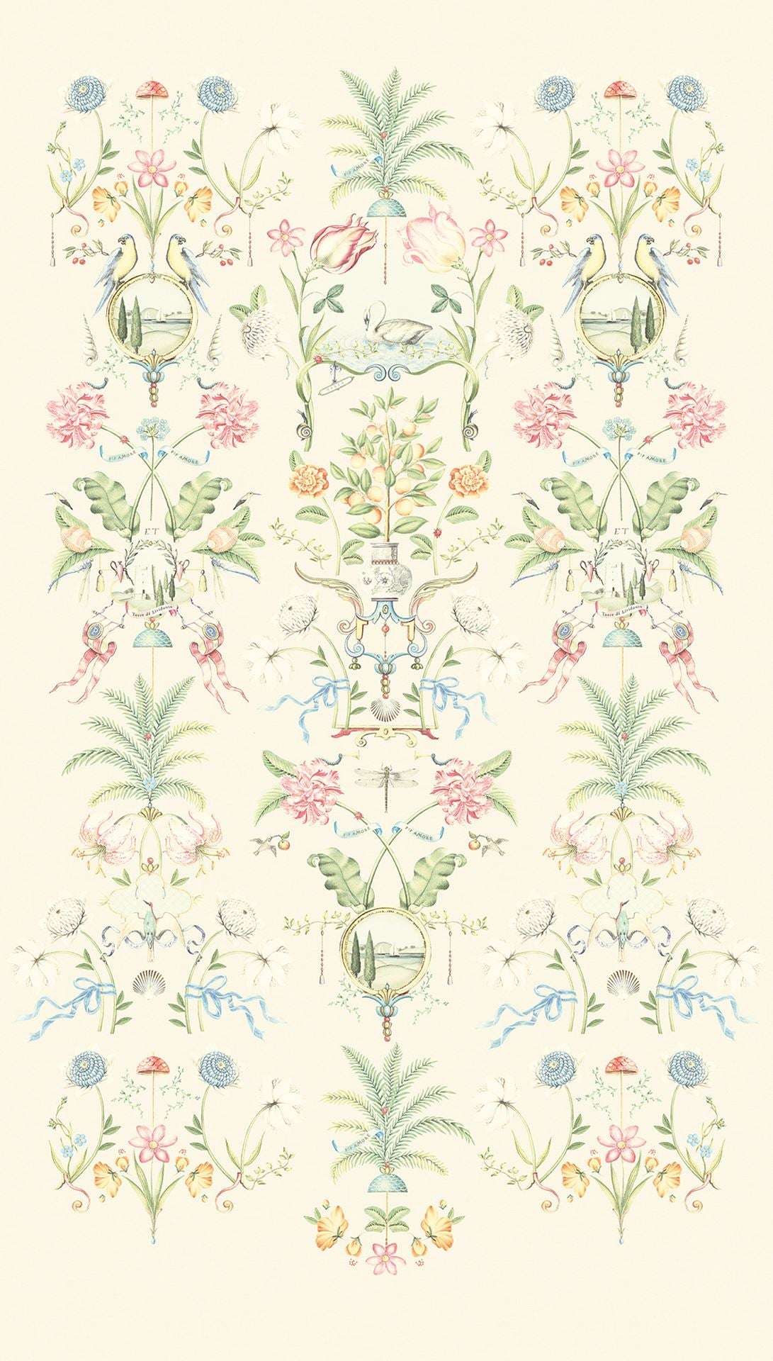 EIJFFINGER Pip Studio 6 333162 - Afbeelding 1 - Wit, Romantisch, Pip Studio, Bloemen