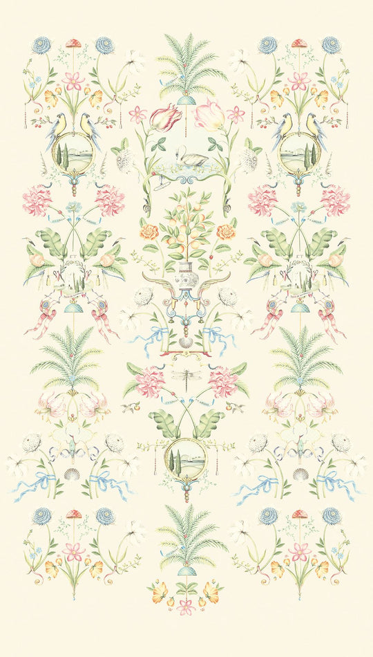 EIJFFINGER Pip Studio 6 333162 - Afbeelding 1 - Wit, Romantisch, Pip Studio, Bloemen