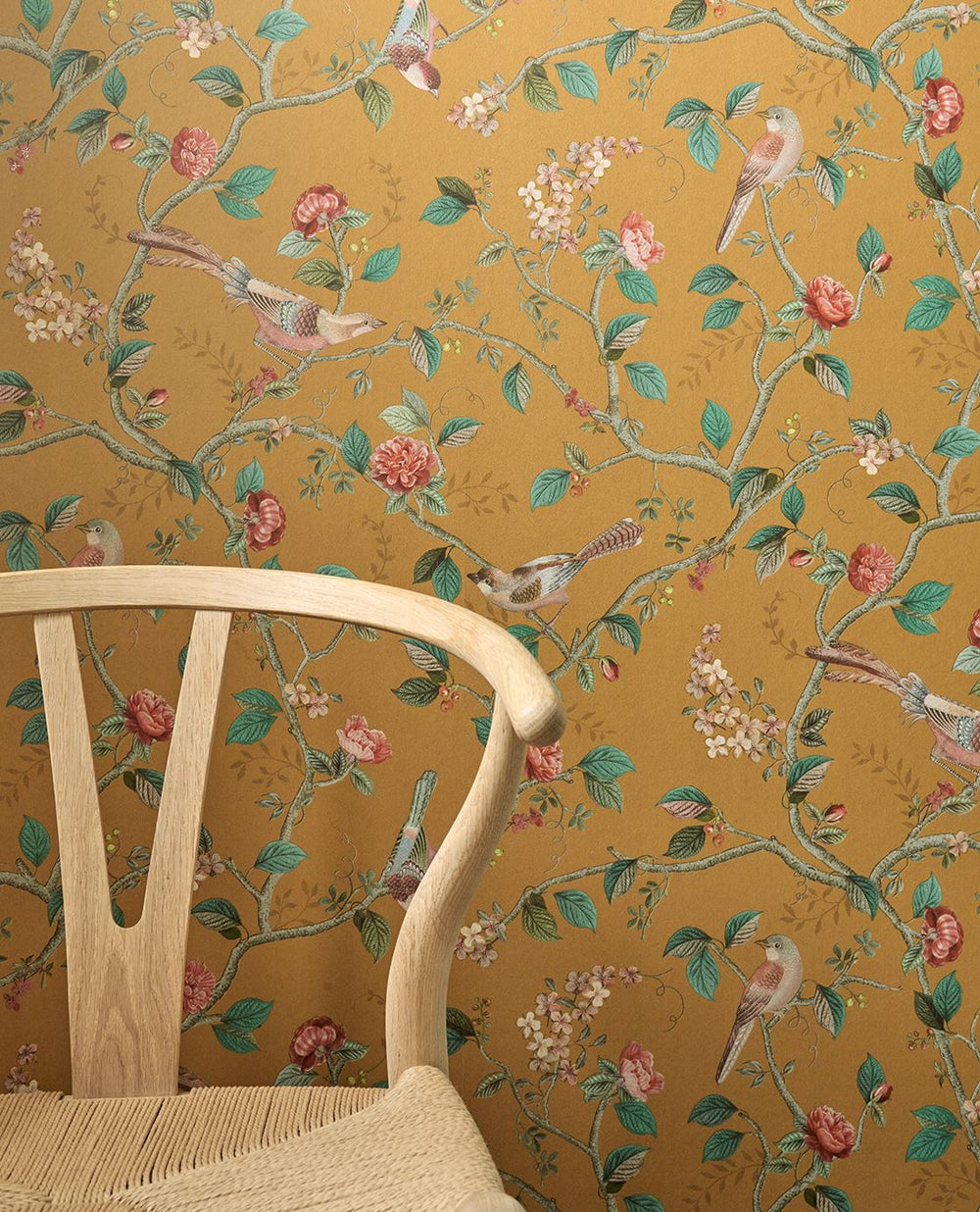 EIJFFINGER Pip Studio 6 333125 - Afbeelding 2 - Geel, Romantisch, Pip Studio, Dieren, Bloemen