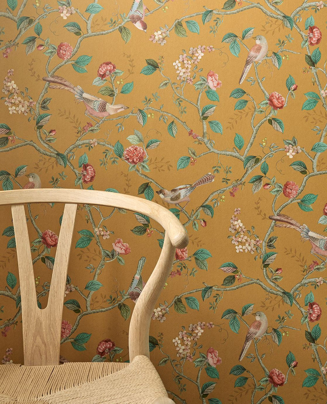 EIJFFINGER Pip Studio 6 333125 - Afbeelding 2 - Geel, Romantisch, Pip Studio, Dieren, Bloemen