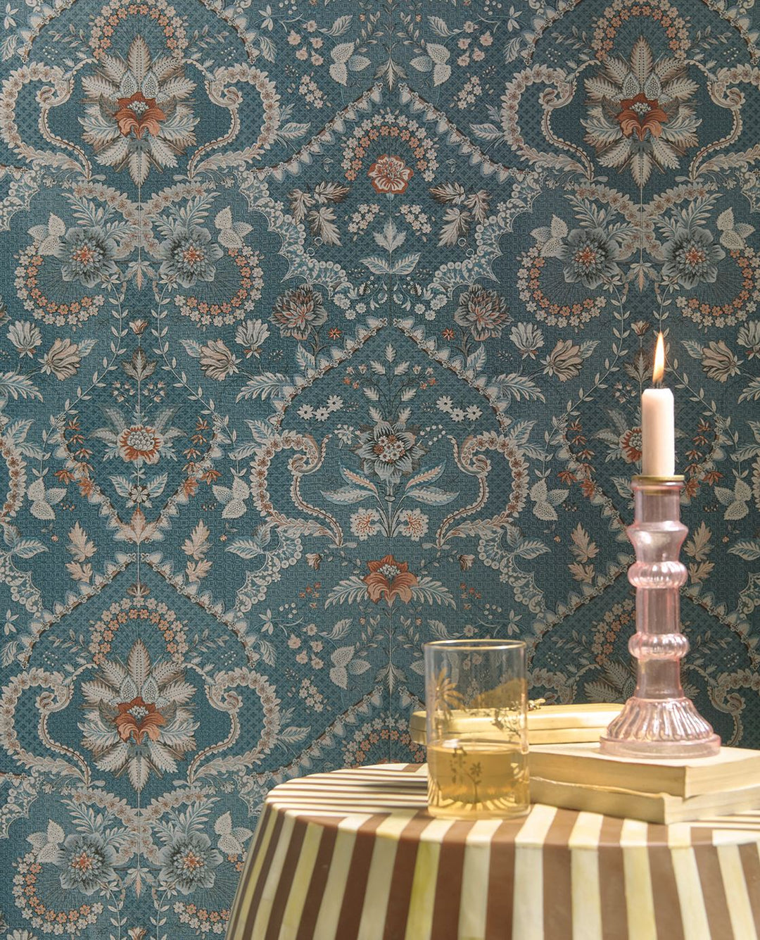EIJFFINGER Pip Studio 6 333151 - Afbeelding 3 - Blauw, Romantisch, Pip Studio, Ornamenten, Bloemen