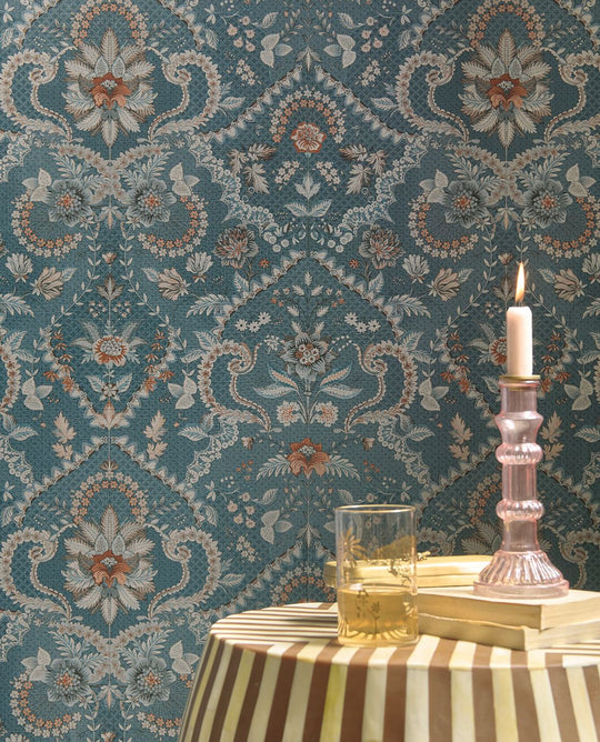 EIJFFINGER Pip Studio 6 333151 - Afbeelding 3 - Blauw, Romantisch, Pip Studio, Ornamenten, Bloemen