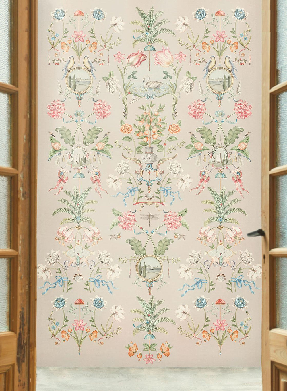 EIJFFINGER Pip Studio 6 333163 - Afbeelding 2 - Naturel, Romantisch, Pip Studio, Vogels, Bloemen