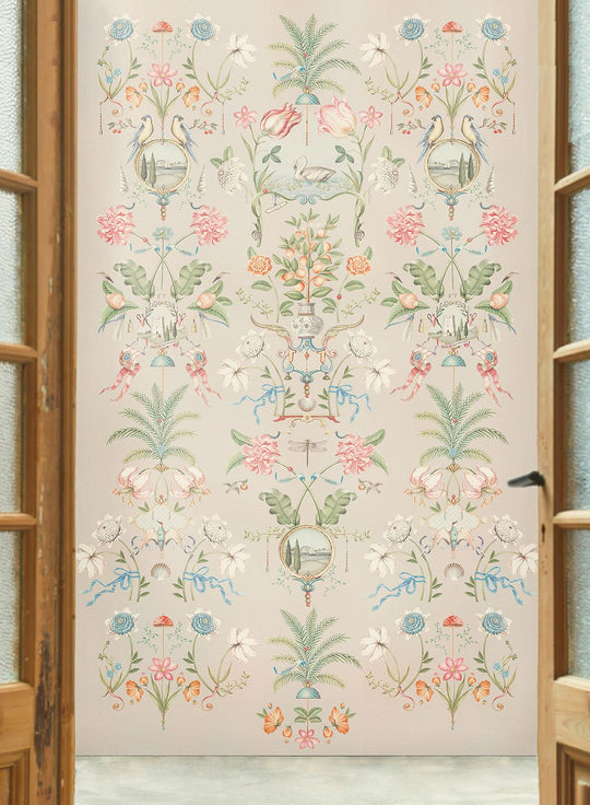 EIJFFINGER Pip Studio 6 333163 - Afbeelding 2 - Naturel, Romantisch, Pip Studio, Vogels, Bloemen