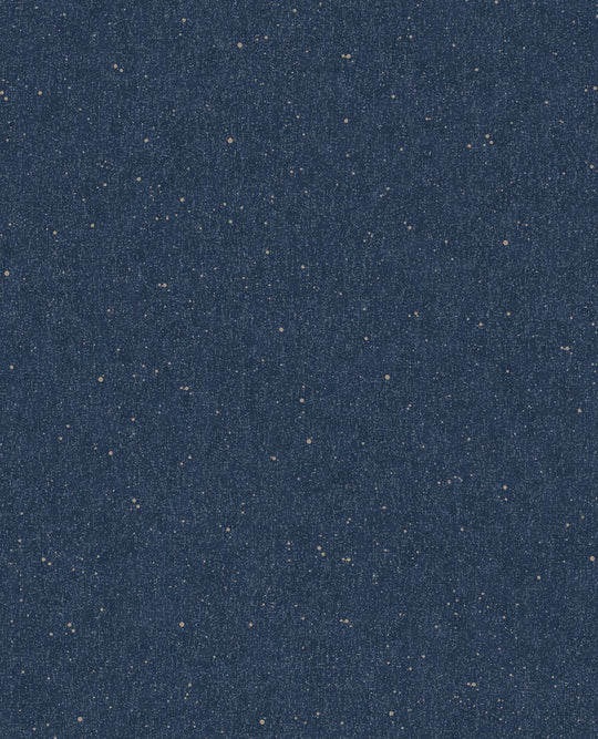 EIJFFINGER Unify 333226 - Afbeelding 1 - Blauw, Retro, Vintage, Chic, Glamour, Effen, Uni, Stippen