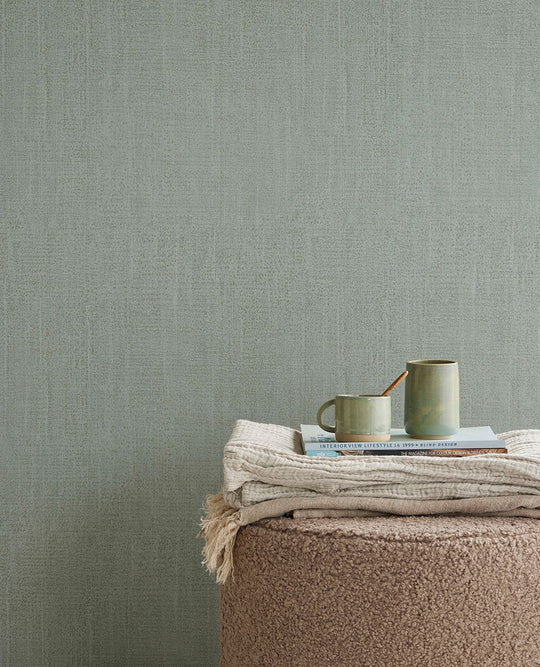 EIJFFINGER Unify 333267 - Afbeelding 2 - Groen, Retro, Vintage, Klassiek, Effen, Uni, Grafisch