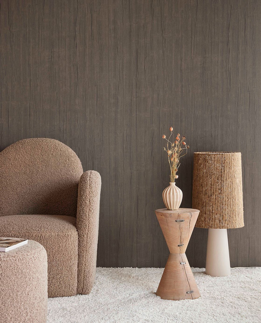 EIJFFINGER Unify 333253 - Afbeelding 2 - Naturel, Klassiek, Chic, Glamour, Effen, Uni, Structuren