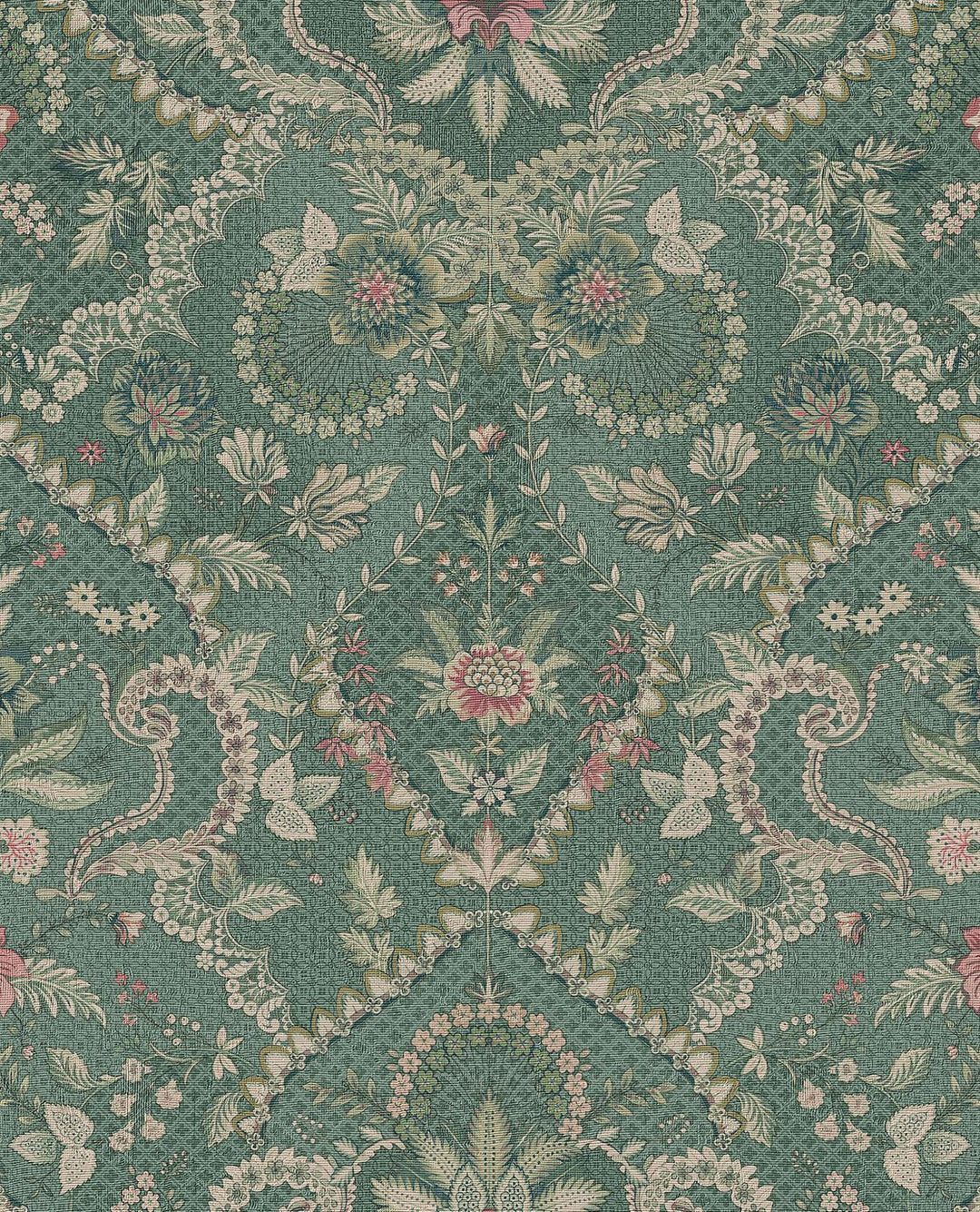 EIJFFINGER Pip Studio 6 333152 - Afbeelding 1 - Groen, Romantisch, Pip Studio, Bloemen, Bladeren