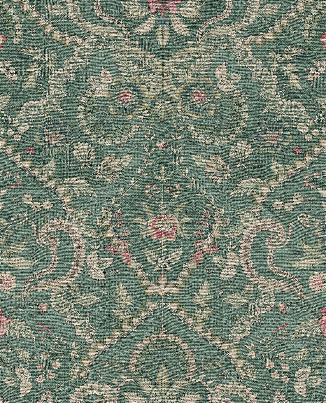 EIJFFINGER Pip Studio 6 333152 - Afbeelding 1 - Groen, Romantisch, Pip Studio, Bloemen, Bladeren