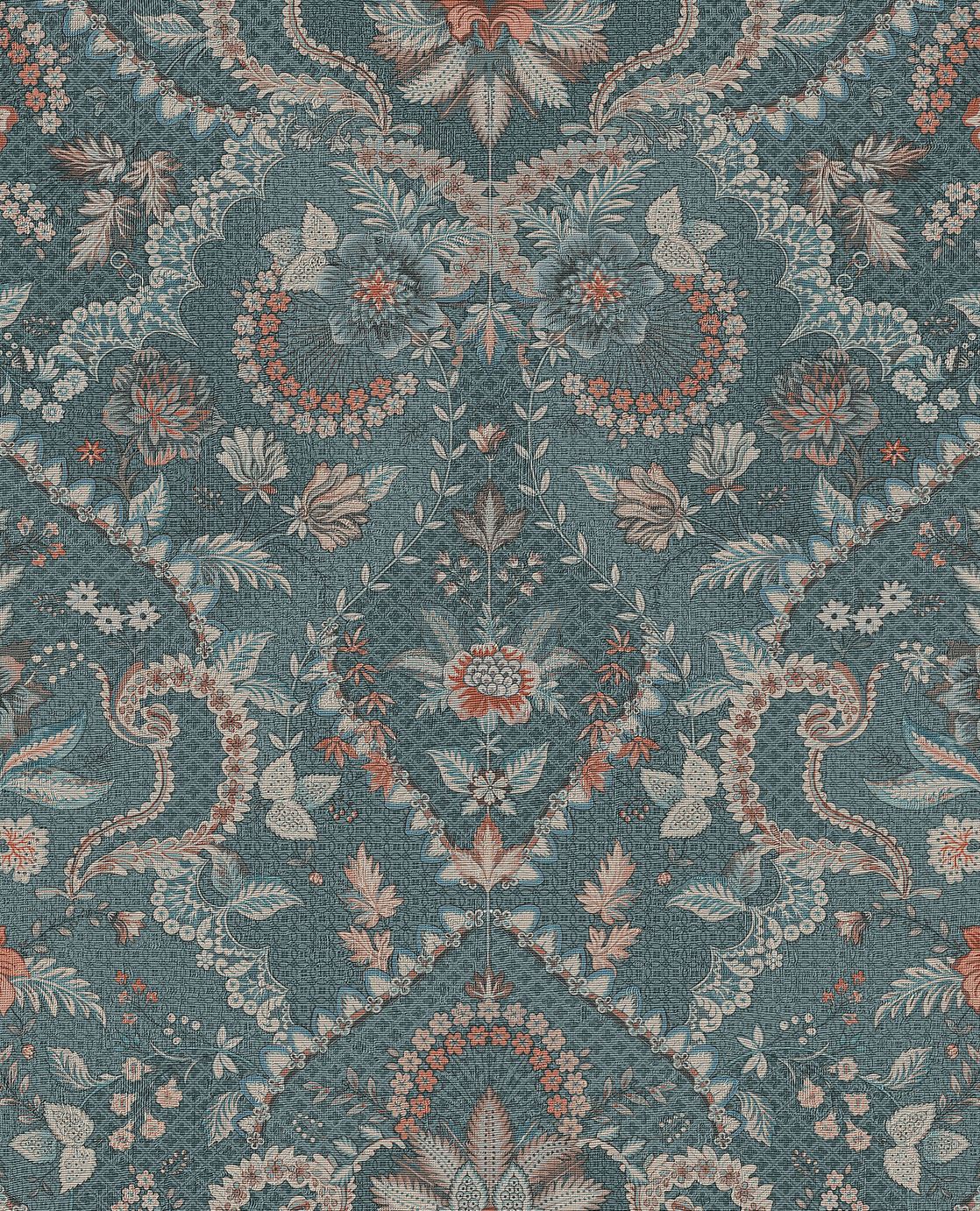 EIJFFINGER Pip Studio 6 333151 - Afbeelding 1 - Blauw, Romantisch, Pip Studio, Ornamenten, Bloemen