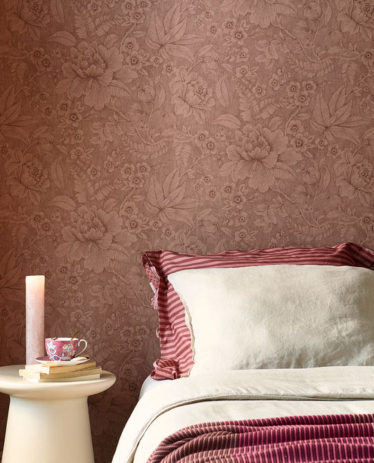 EIJFFINGER Pip Studio 6 333103 - Afbeelding 3 - Rood, Romantisch, Pip Studio, Grafisch, Bloemen