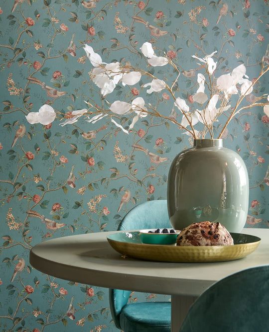 EIJFFINGER Pip Studio 6 333124 - Afbeelding 3 - Groen, Romantisch, Pip Studio, Dieren, Bloemen