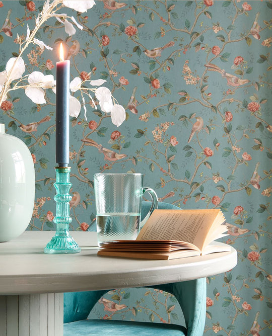 EIJFFINGER Pip Studio 6 333124 - Afbeelding 4 - Groen, Romantisch, Pip Studio, Dieren, Bloemen