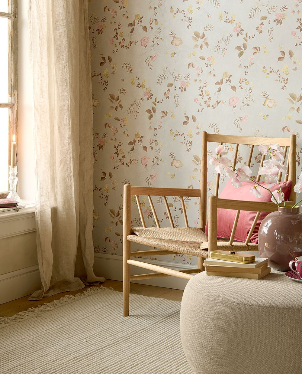 EIJFFINGER Pip Studio 6 333130 - Afbeelding 2 - Naturel, Romantisch, Pip Studio, Bloemen