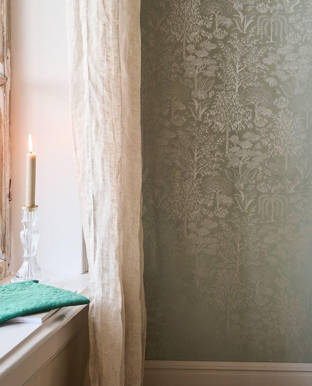 EIJFFINGER Pip Studio 6 333111 - Afbeelding 3 - Groen, Romantisch, Pip Studio, Fantasie, Bladeren
