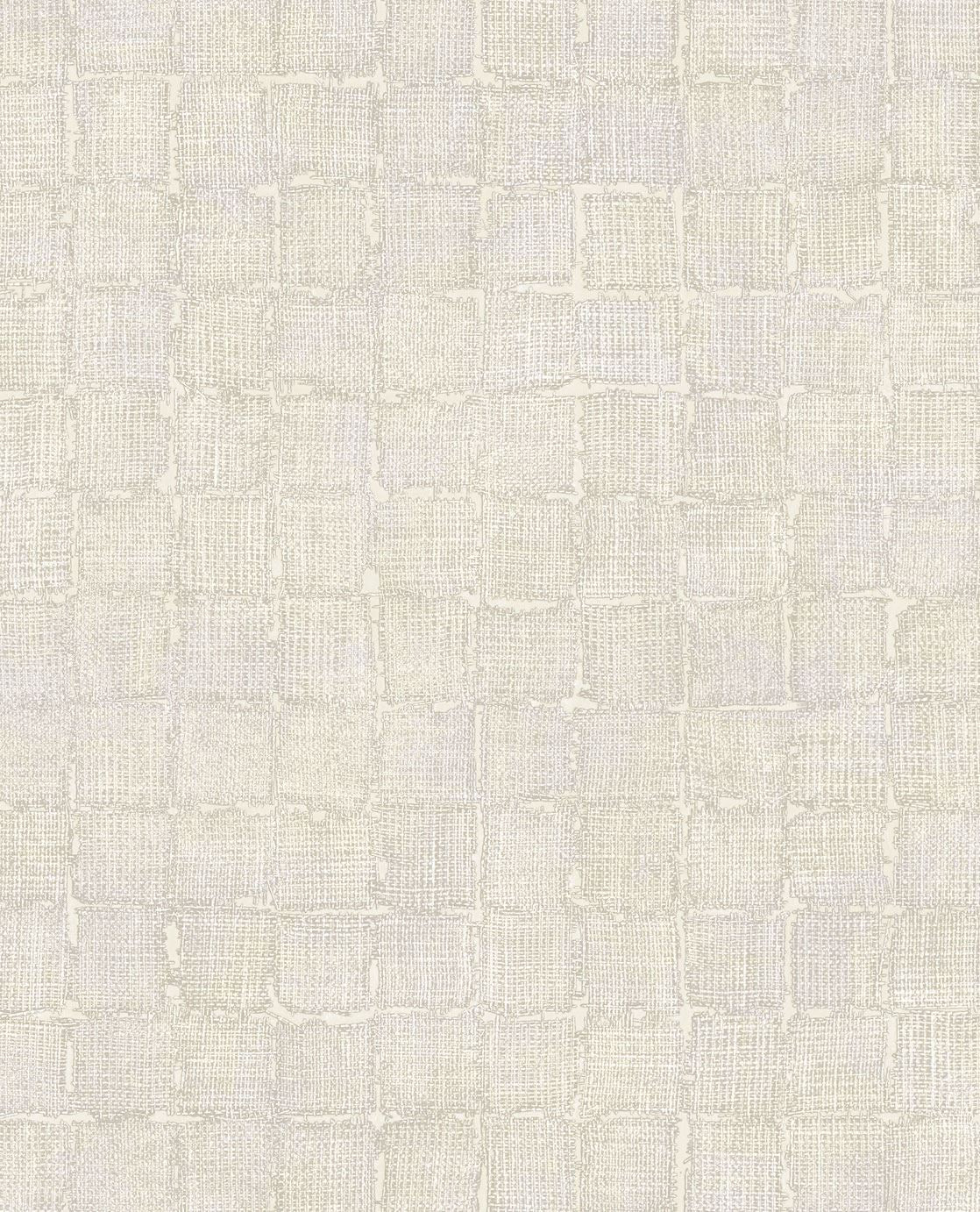 EIJFFINGER Emerald 333450 - Afbeelding 1 - Wit, Scandinavisch, Landelijk, Basic, Structuren, Ruiten