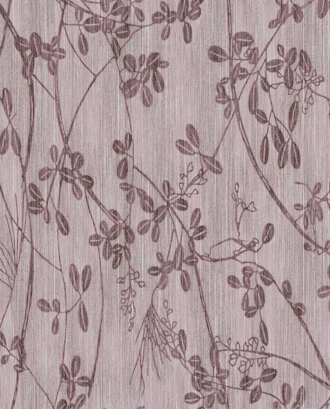 EIJFFINGER Emerald 333403 - Afbeelding 1 - Paars, Landelijk, Romantisch, Etnisch, Natuurlijk