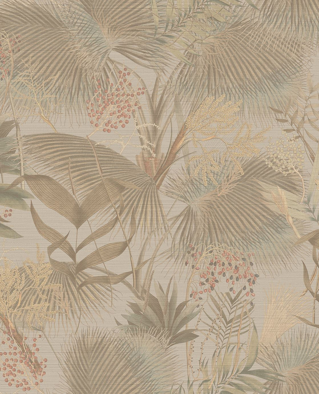 EIJFFINGER Cozumel 50502 - Afbeelding 1 - Naturel, Romantisch, Klassiek, Natuurlijk, Bladeren