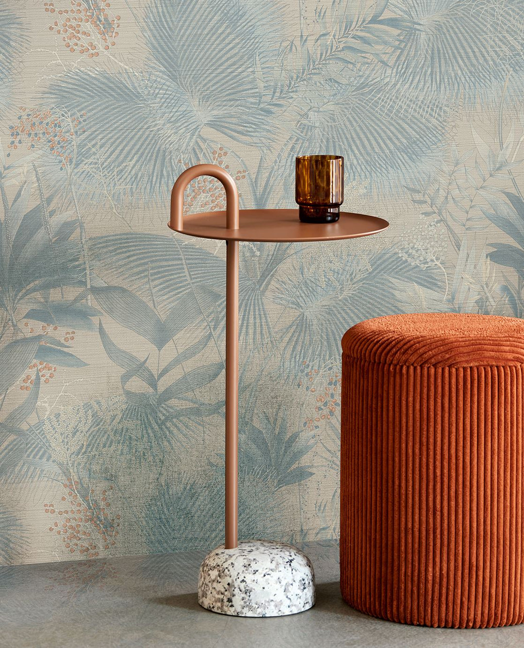 EIJFFINGER Cozumel 50505 - Afbeelding 3 - Blauw, Landelijk, Romantisch, Bladeren