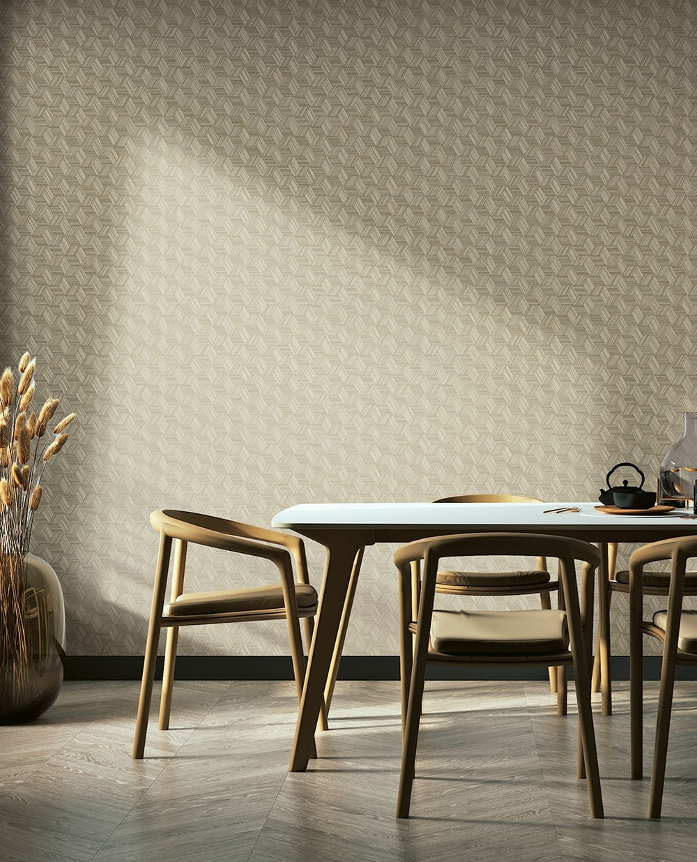 EIJFFINGER Cozumel 50512 - Afbeelding 2 - Naturel, Retro, Vintage, Stoer, Industrieel, Structuren, Geometrisch