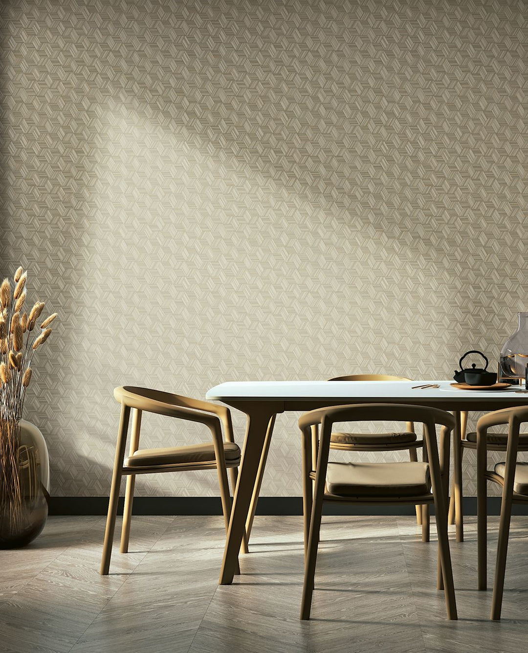 EIJFFINGER Cozumel 50512 - Afbeelding 2 - Naturel, Retro, Vintage, Stoer, Industrieel, Structuren, Geometrisch