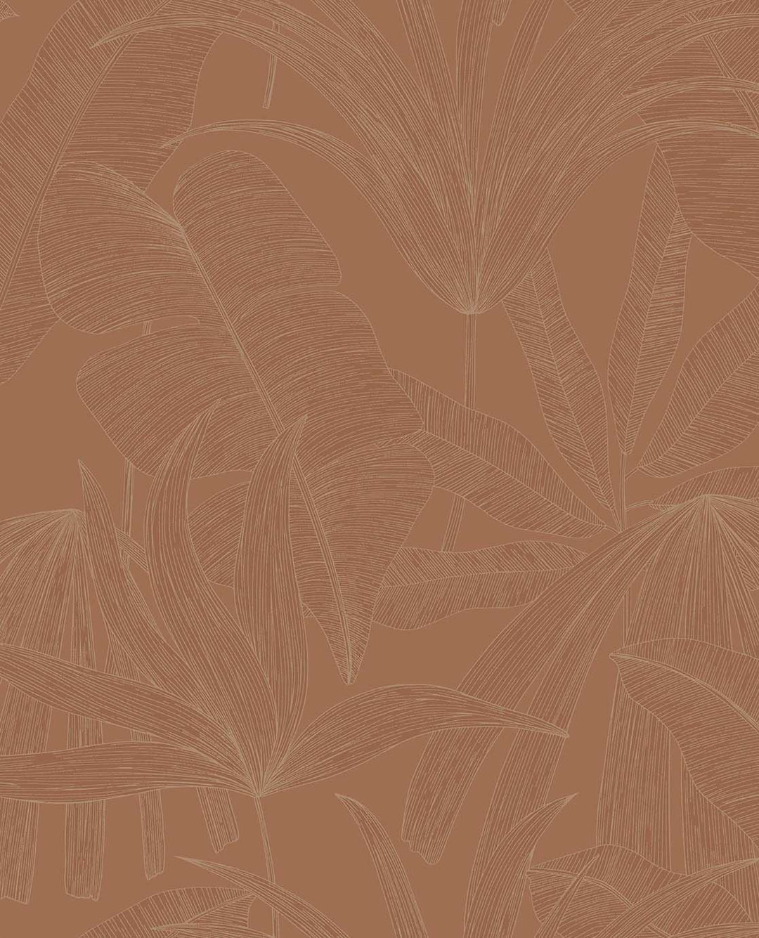 EIJFFINGER Festival 333516 - Afbeelding 1 - Naturel, Oranje, Scandinavisch, Landelijk, Etnisch, Bladeren