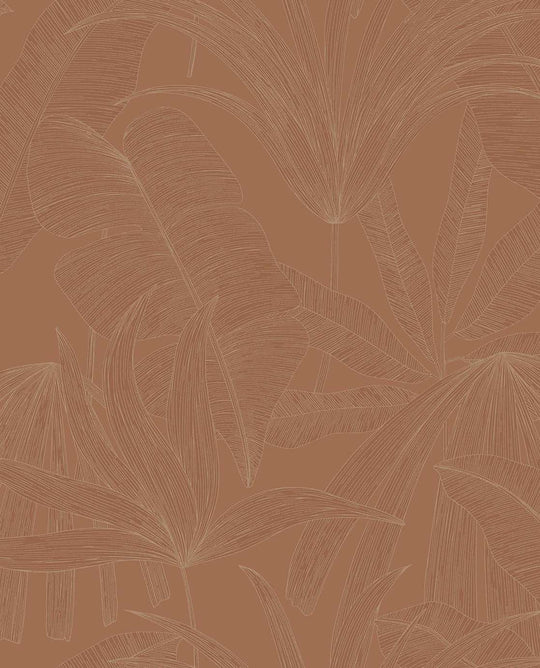 EIJFFINGER Festival 333516 - Afbeelding 1 - Naturel, Oranje, Scandinavisch, Landelijk, Etnisch, Bladeren