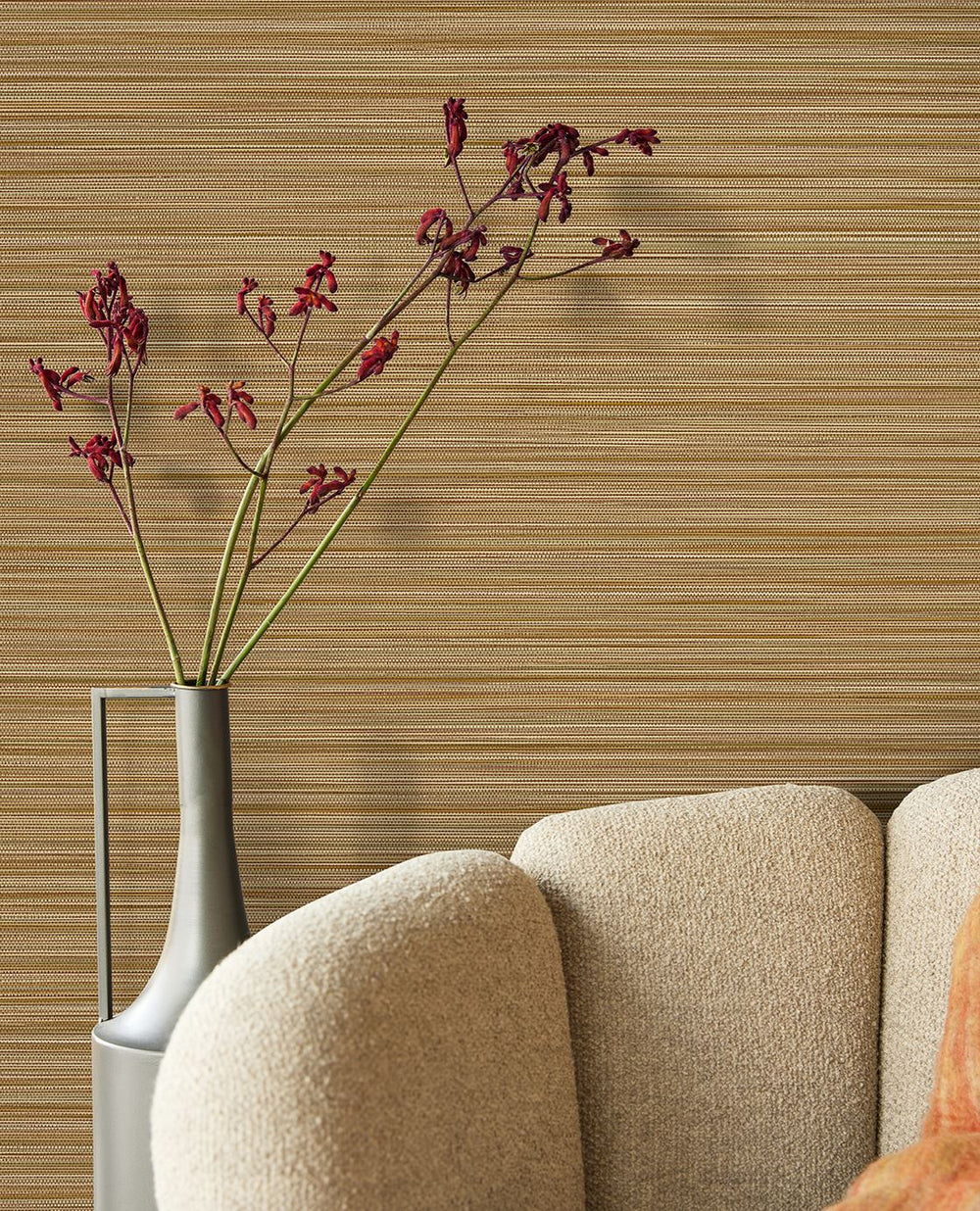 EIJFFINGER Cozumel 50540 - Afbeelding 2 - Naturel, Retro, Vintage, Etnisch, Effen, Uni, Structuren