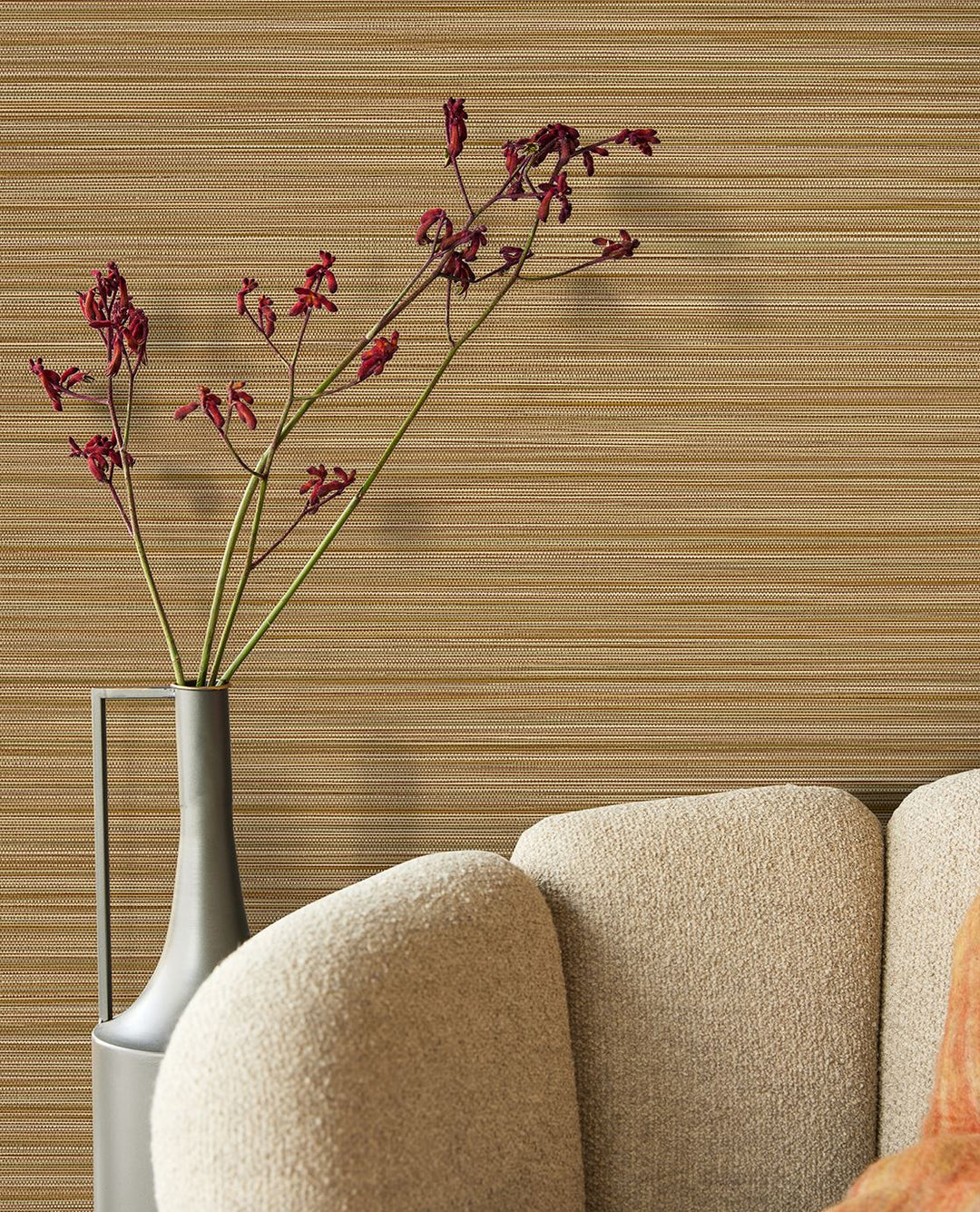 EIJFFINGER Cozumel 50540 - Afbeelding 2 - Naturel, Retro, Vintage, Etnisch, Effen, Uni, Structuren